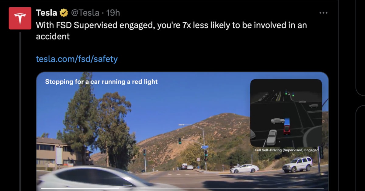 Most Interesting News: Tesla Drops Bombshell FSD Safety Stats – 7x Safer Than Humans, Backed by Billions of Miles